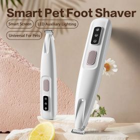2025 New Pet Paw Trimmer 1Pack,Rechargeable Quiet Hair Trimmer For Pets