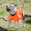 Dog Coats Small Waterproof Warm Outfit Clothes Dog Jackets Small Adjustable Drawstring Warm And Cozy Dog Sport Vest-(orange, size 2XL))