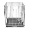 Foldable Metal Dog Crate L