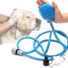 Dog Bath Brush Silicone Massage Pet Bath Brush Supplies For Dog