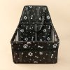 Pet Car Booster Seat Travel Carrier Cage; Breathable Folding Soft Washable Travel Bags For Small Pet