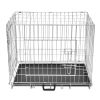 Foldable Metal Dog Crate L