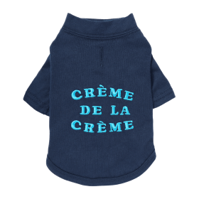 The Essential T-Shirt - Creme de la Creme (Color: Midnight Blue, Size: X Large)