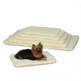 Slumber Pet Double Sided Sherpa Mat (Color: Natural, Size: small)
