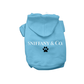 Sniff & Co. Hoodie (Color: Blue, Size: X Small)