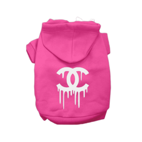 CC Drip Hoodie (Color: Pink, Size: large)