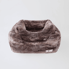 Deluxe Dog Bed (Color: Red Fox, Size: large)