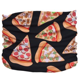 Pizza Luva Pup Scruff (Color: Red,Black, Size: XL)