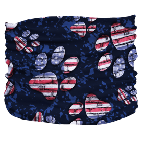 Patriotic Pup Pup Scruff (Color: Red,White,Blue, Size: 3XL)