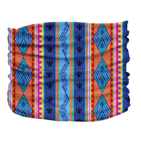 Bedouin Paws Pup Scruff (Color: Multi, Size: Tiny)