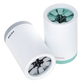 Foot Washer Cup Paw Clean Brush (Color: Pink small)