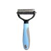 Pet Grooming Tool 2 Sided Undercoat Rake