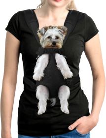 Pet Carrier Backpack; Adjustable Pet Front Dog Carrier Backpack Travel Bag; Legs Out; Easy-Fit for Traveling Hiking Camping for Small Medium Dogs (Color: cream-colored, size: L)