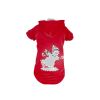 Pet Life LED Lighting Holiday Snowman Hooded Sweater