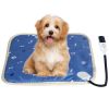 Electric Dog Heating Mat Waterproof Warming Blanket with 9 Heating Levels 4 Timer Setting