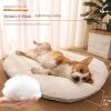 Removable and washable pet sleeping mat pillow pet bed; Soft and comfortable dog bed
