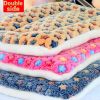 Reusable Dog Bed Thickened Pet Soft Fleece Mat