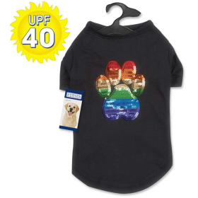 CC Puppy Pride Sequin UPF40 Tee (Size: XXsmall)