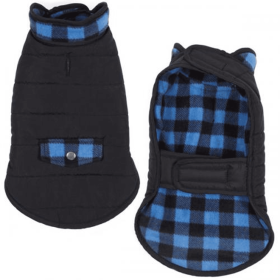 CC Reversible Coat (Color: Blue, Size: Xsmall)