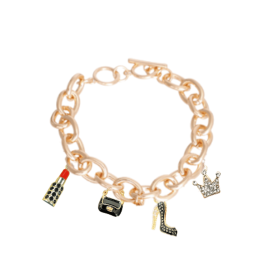 Diva Charm Necklace (Size: small)