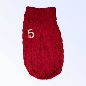 My Cozy No. 5 Knit Sweater (Size: small)