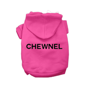 My Fab Chewnel Warm Dog Hoodie (Color: Hot Pink, Size: X Small)