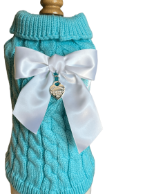 Sniffany Knit Dog Sweater (Size: small)