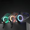 Dog Leash Light Retractable Pet Leads Traction Rope Belt