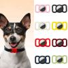 2pcs Pet Silicone Protective Case For Apple Airtags Cover