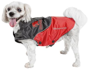 Touchdog Subzero-Storm Waterproof 3M Reflective Dog Coat w/ Blackshark technology (Size: small)