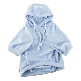 French Terry Pet Hoodie Hooded Sweater (Size: small)