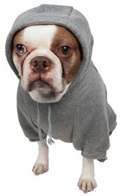 Fashion Plush Cotton Pet Hoodie Hooded Sweater (Size: large)