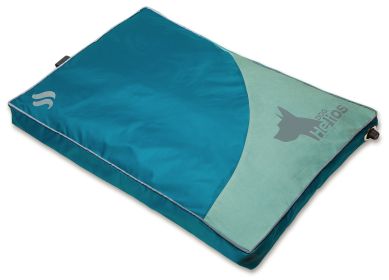 Dog Helios Aero-Inflatable Outdoor Camping Travel Waterproof Pet Dog Bed Mat (Color: Blue, Size: small)