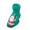 Pet Life LED Lighting Hands-Up-Santa Hooded Sweater