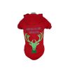 Pet Life LED Lighting Christmas Reindeer Hooded Sweater