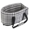 Console Pet Car Seat with Storage Pocket Booster Car Seat Portable Pet Travel Bag