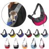 Pet Puppy Carrier S/L Outdoor Travel Dog Shoulder Bag Mesh Oxford Single
