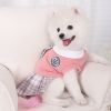 Sweet Bowknot Dog Sweater Dress