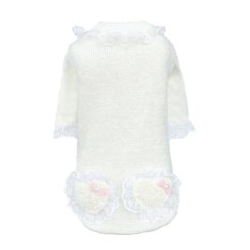 Little Lamb Dog Sweater (Color: , Size: SM)